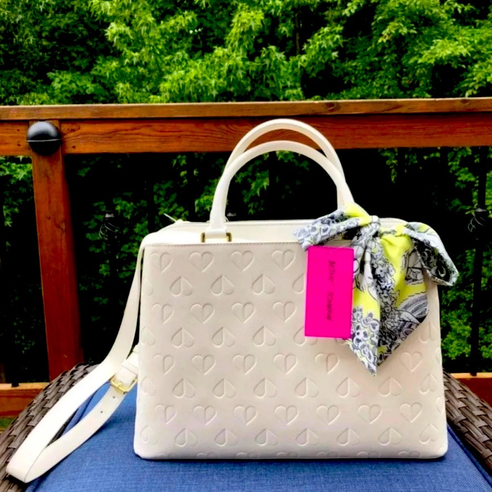 Betsy Johnson Purse/Satchel NWOT, never used.